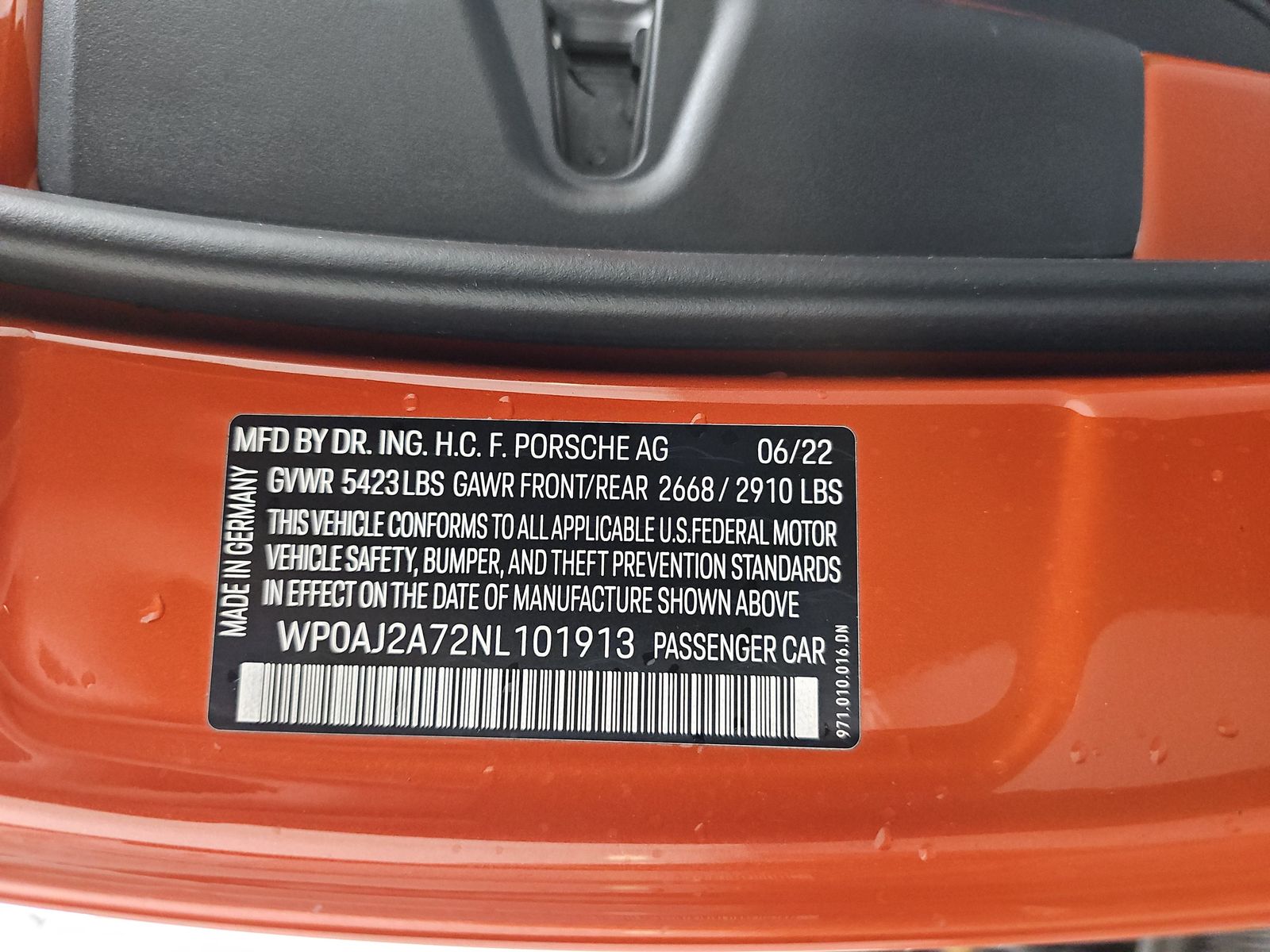 2022 Porsche Panamera 4 Platinum Edition AWD