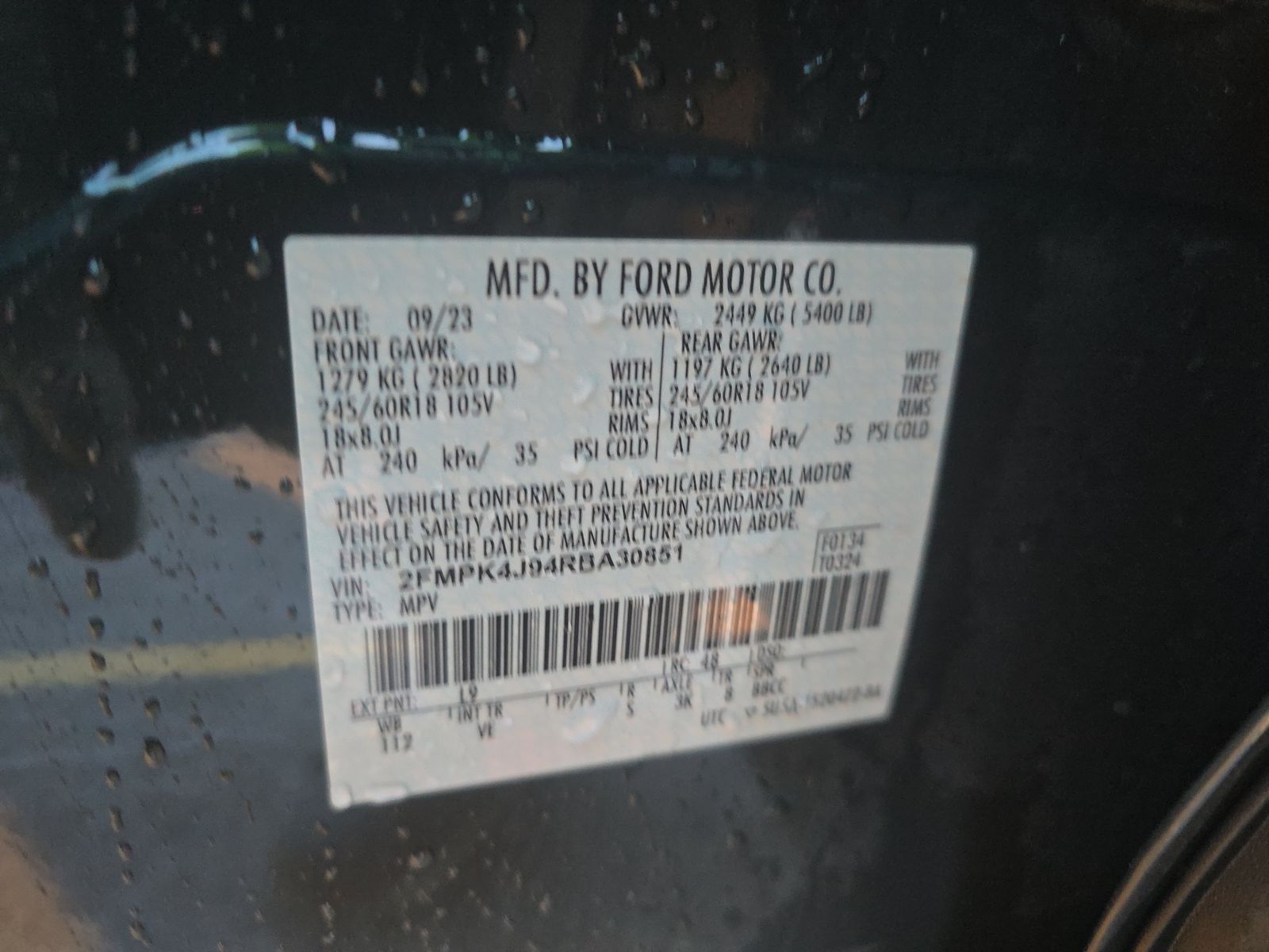 2024 Ford Edge SEL AWD