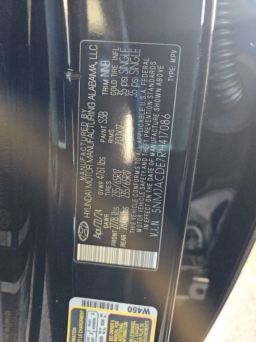 2024 Hyundai Tucson SE AWD