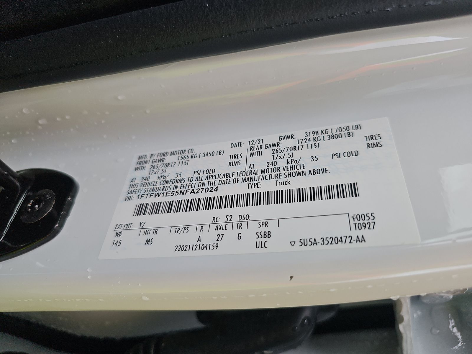 2022 Ford F-150 XLT AWD