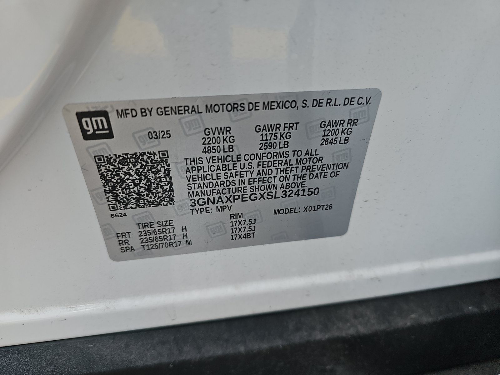 2025 Chevrolet Equinox LT AWD