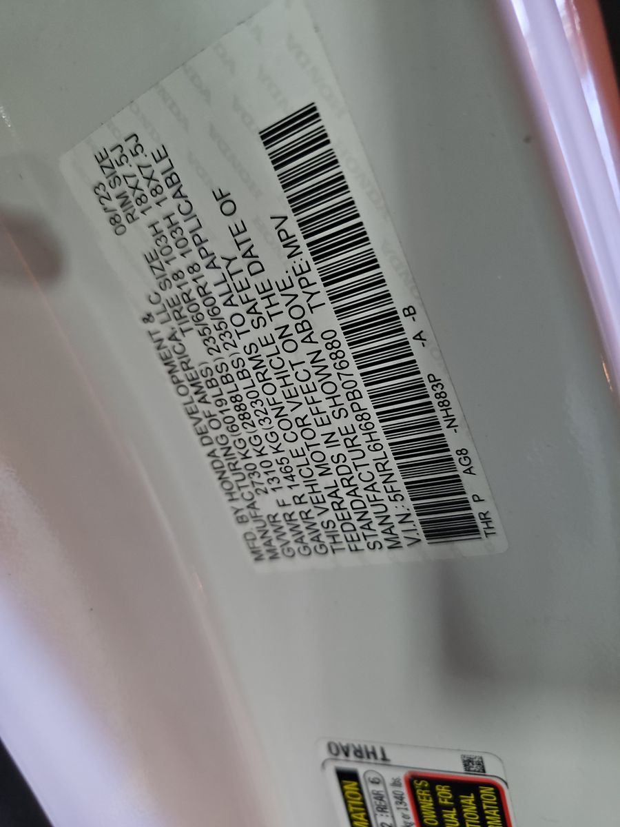 2023 Honda Odyssey EX-L FWD