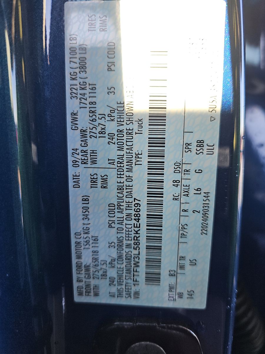 2024 Ford F-150 XLT AWD