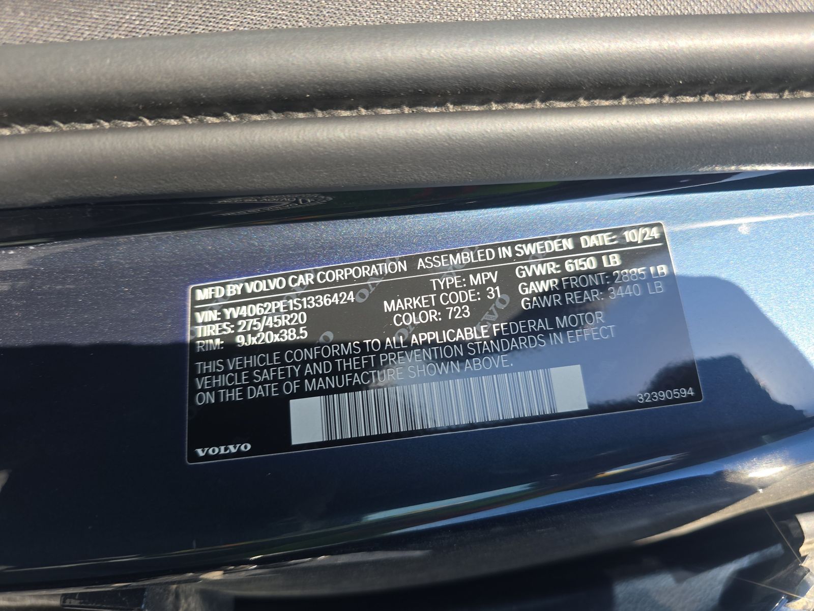 2025 Volvo XC90 B6 Plus AWD