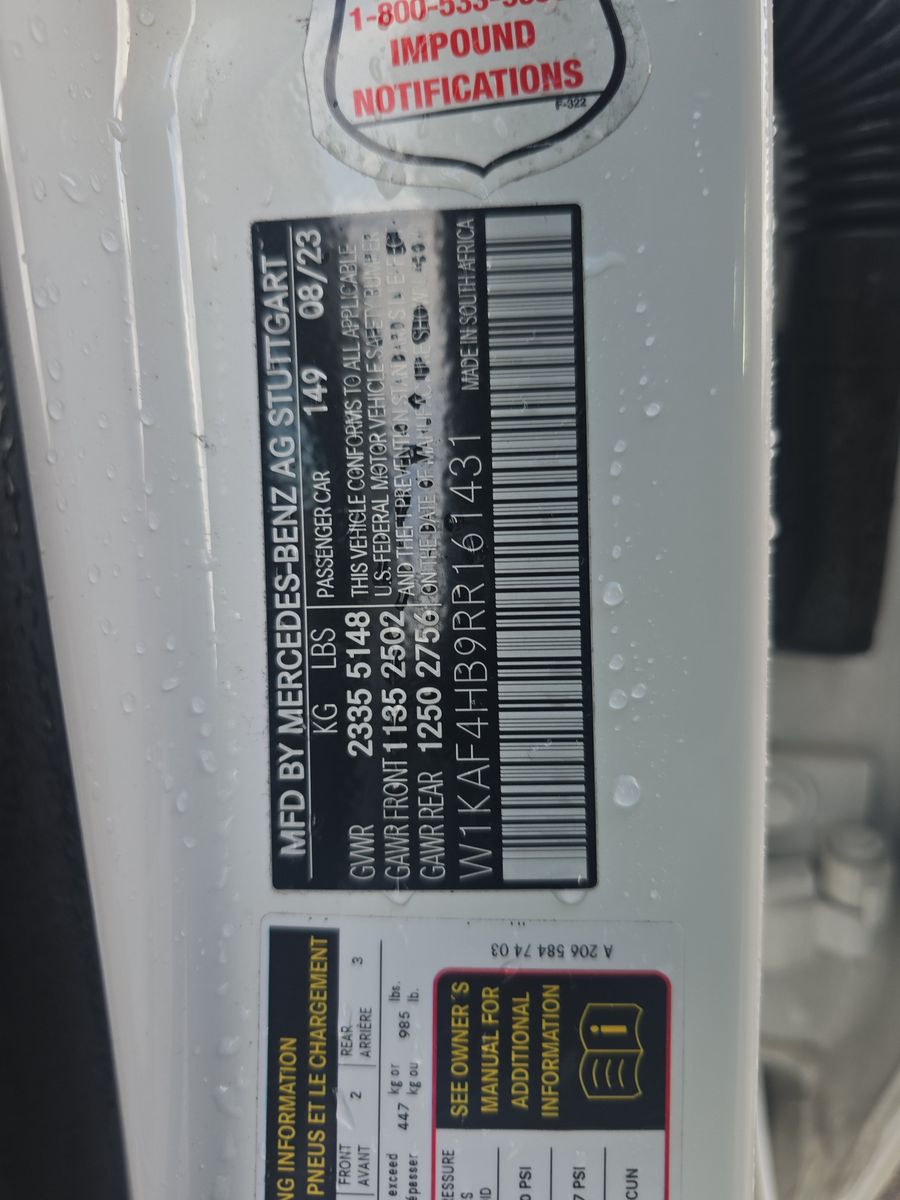 2024 Mercedes-Benz C-Class C 300 AWD