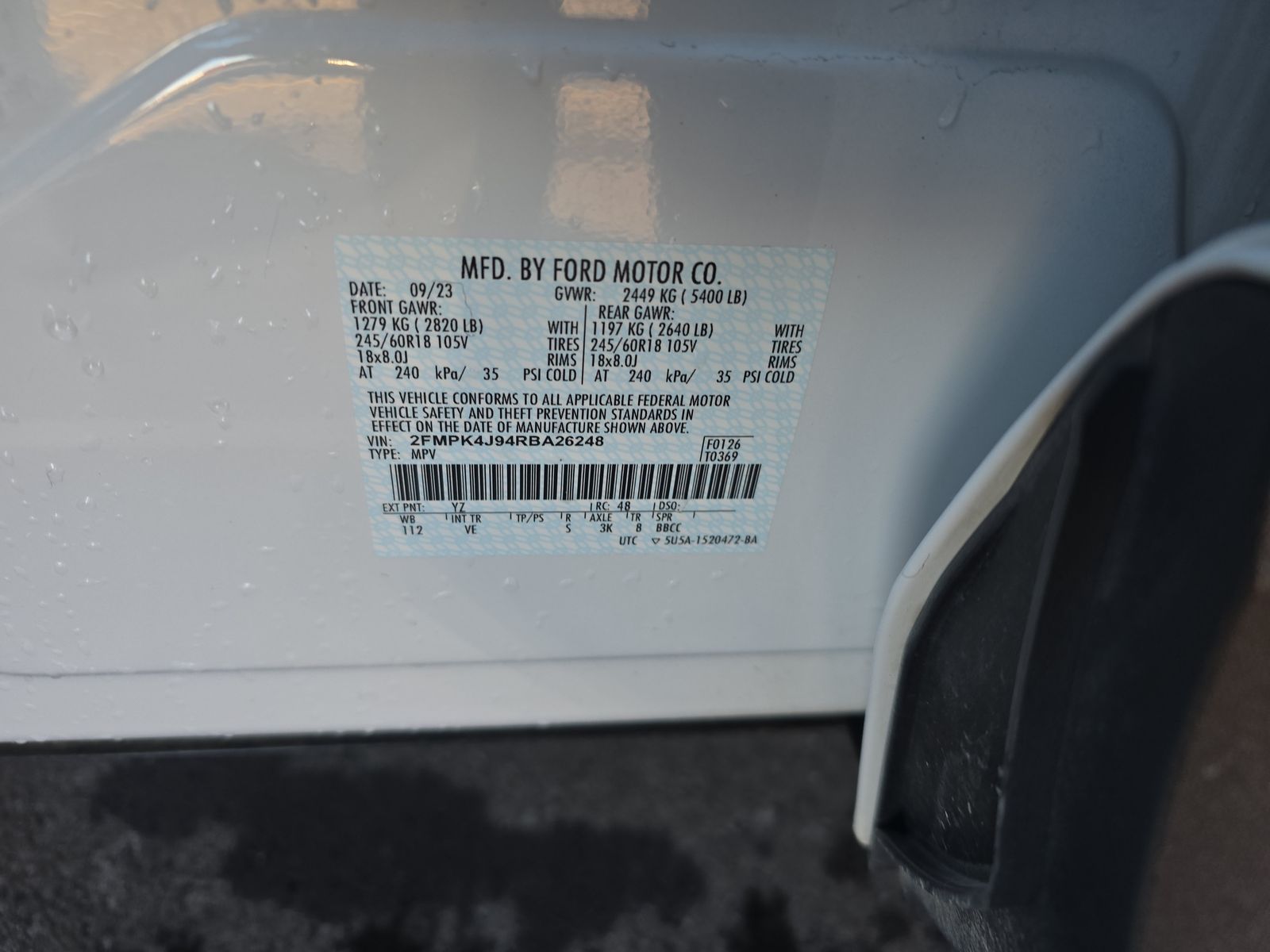 2024 Ford Edge SEL AWD