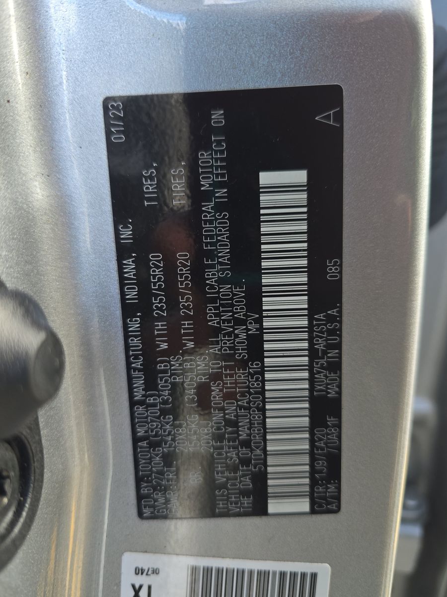 2023 Toyota Highlander XSE AWD