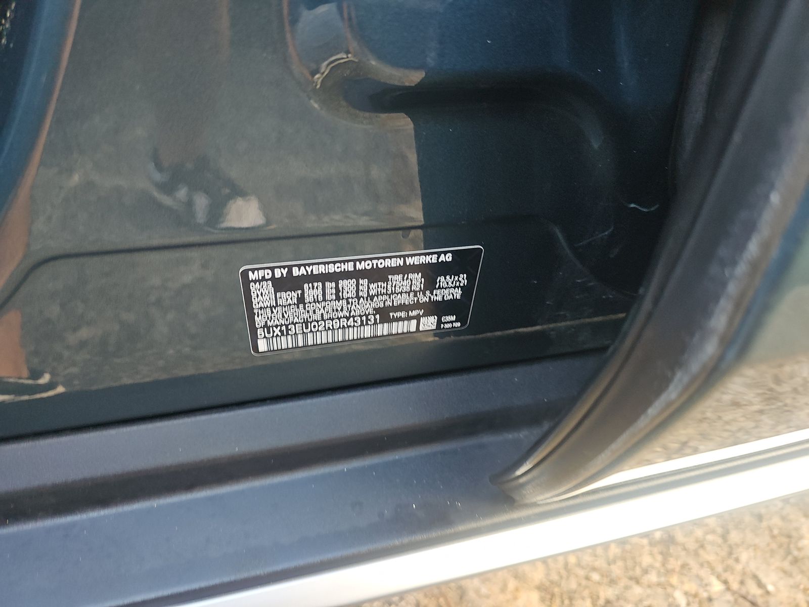 2024 BMW X5 sDrive40i RWD