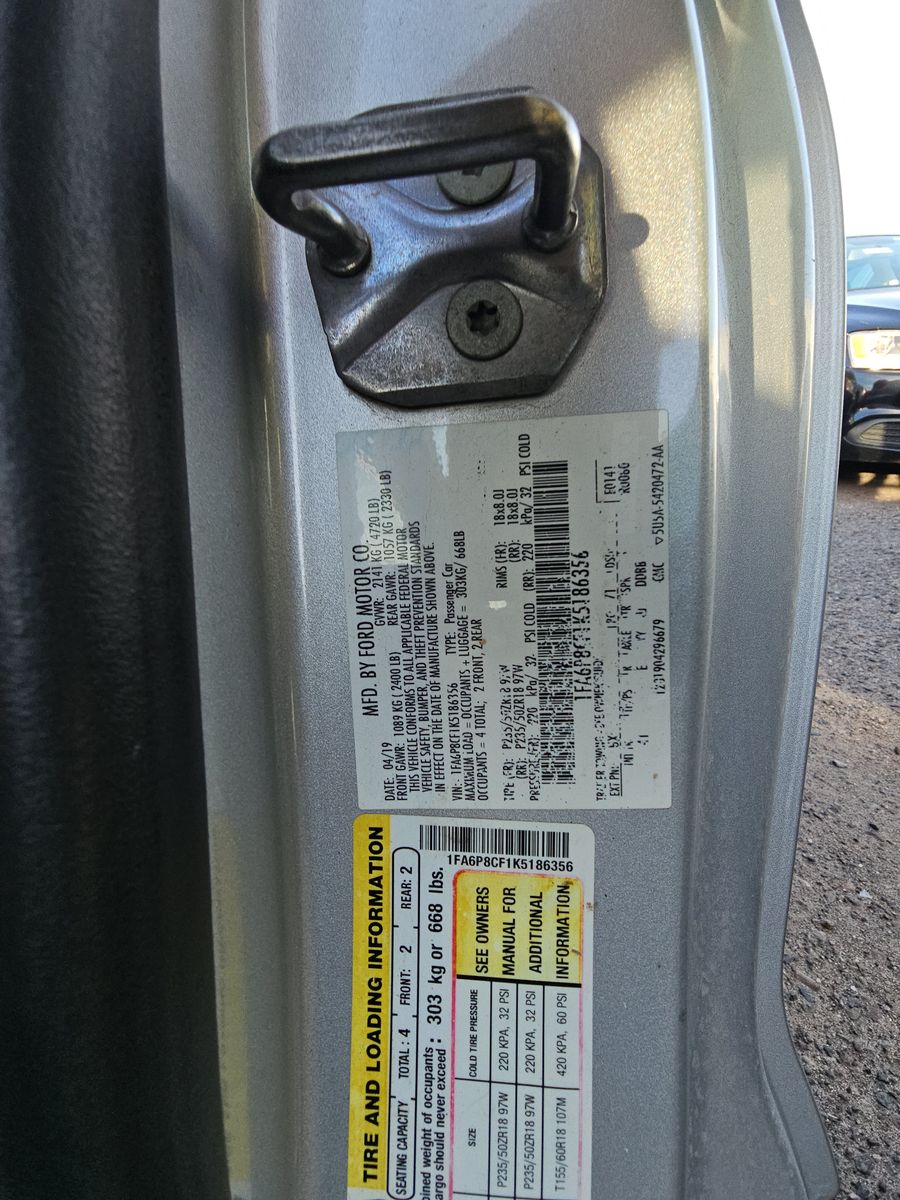 2019 Ford Mustang GT Premium RWD