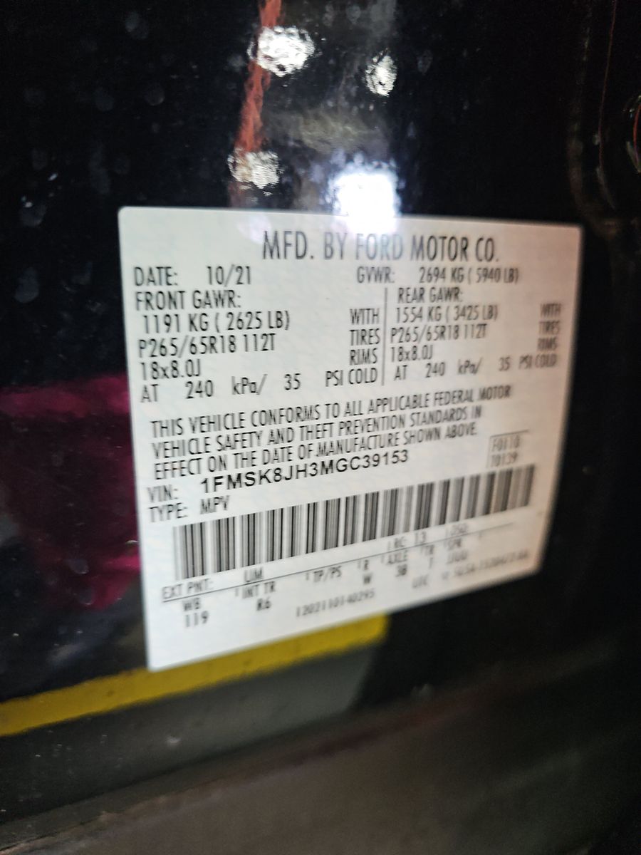 2021 Ford Explorer Timberline AWD