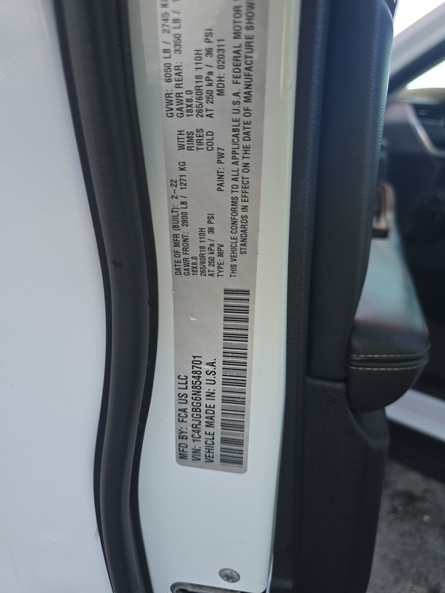 2022 Jeep Grand Cherokee Limited RWD