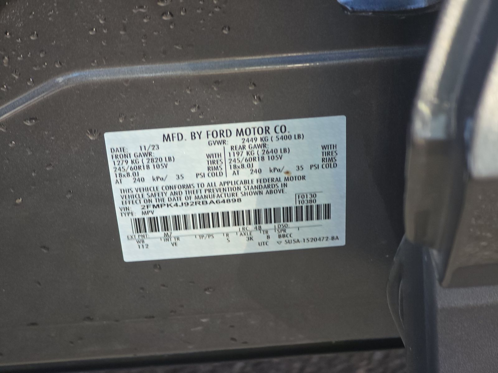 2024 Ford Edge SEL AWD