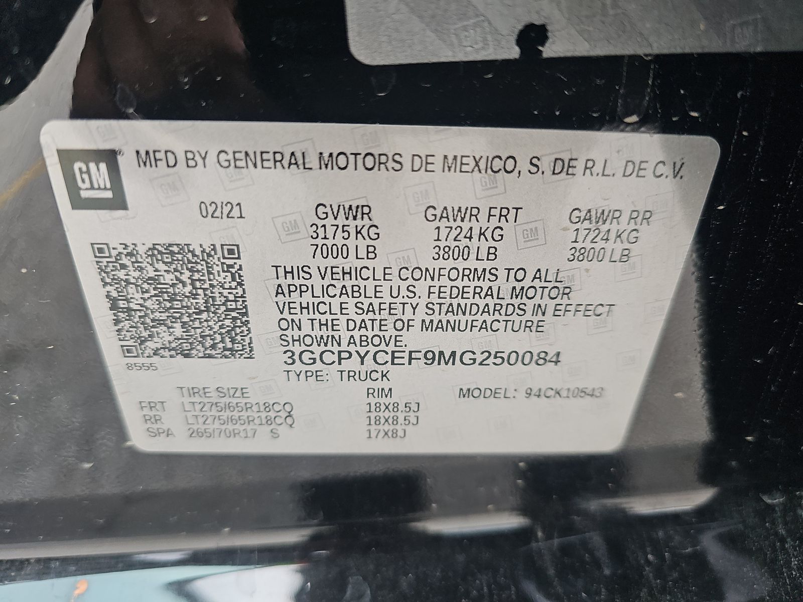 2021 Chevrolet Silverado 1500 Custom Trail Boss AWD