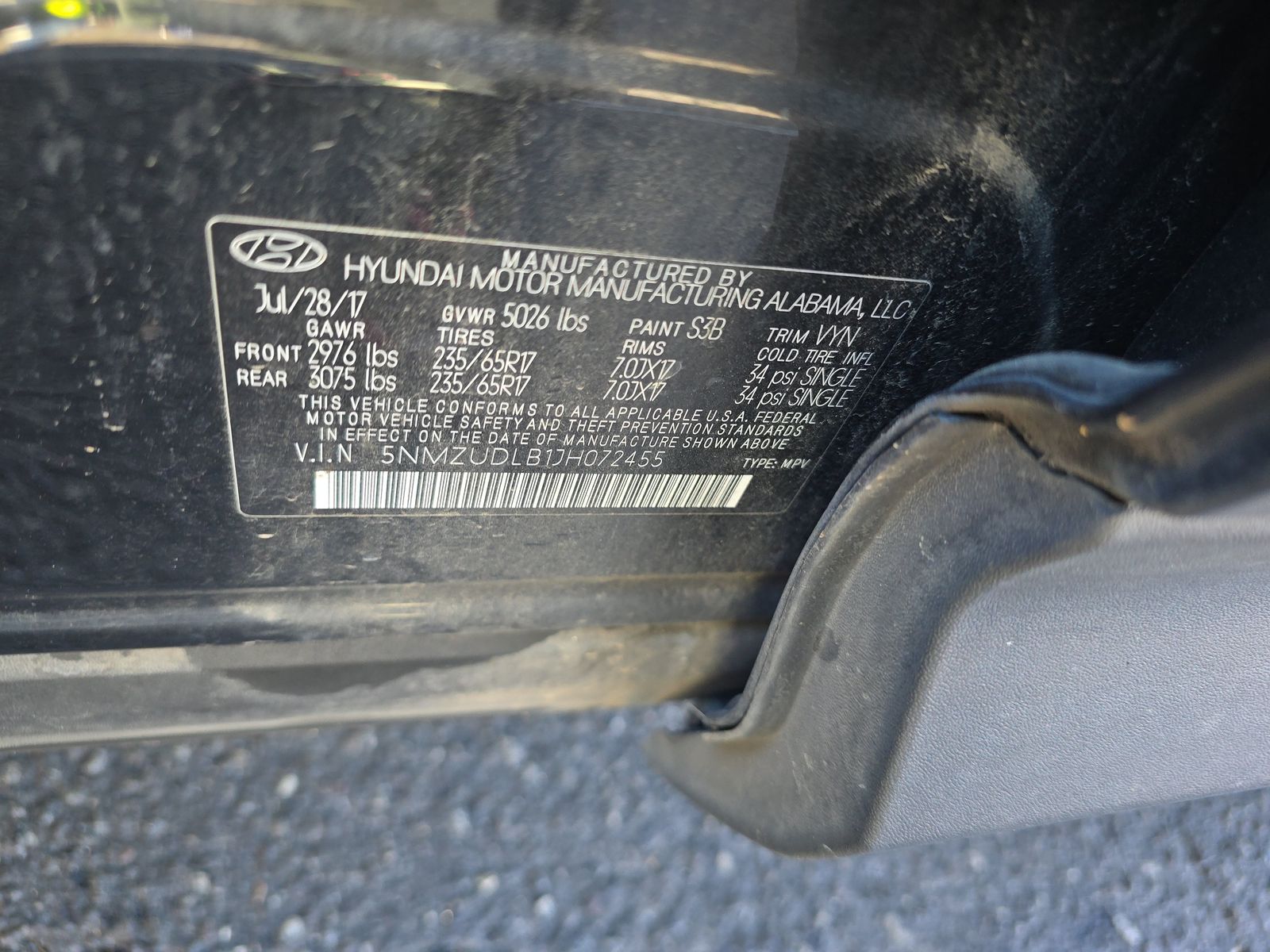 2018 Hyundai Santa Fe Sport Base AWD