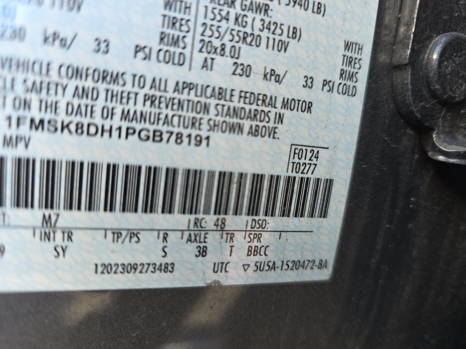 2023 Ford Explorer XLT AWD