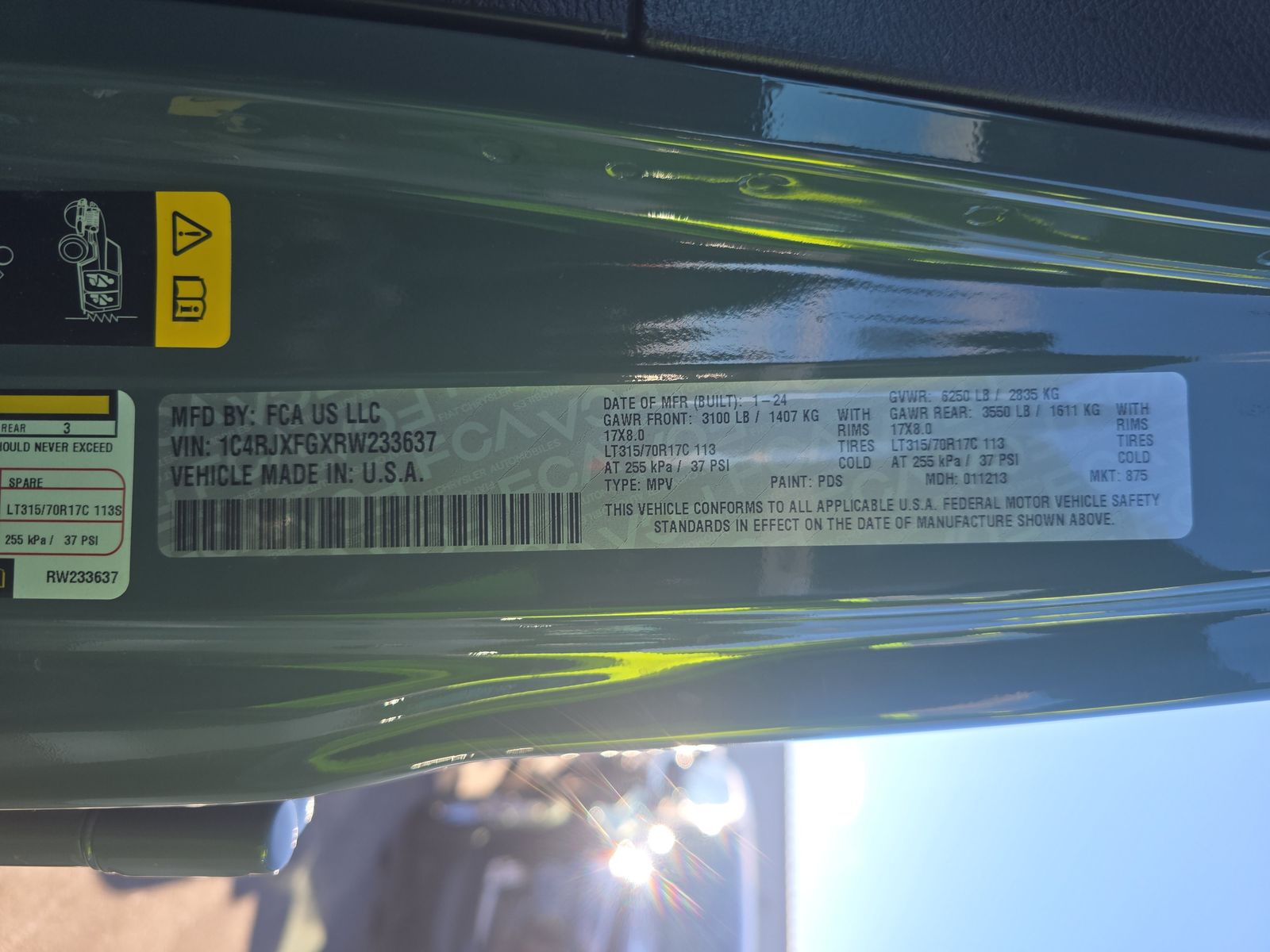 2024 Jeep Wrangler Rubicon X AWD