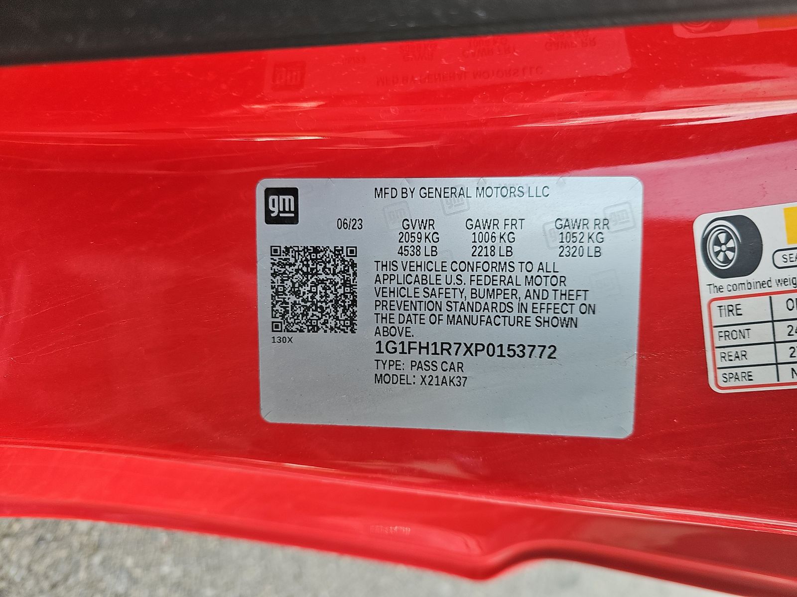 2023 Chevrolet Camaro 2SS RWD