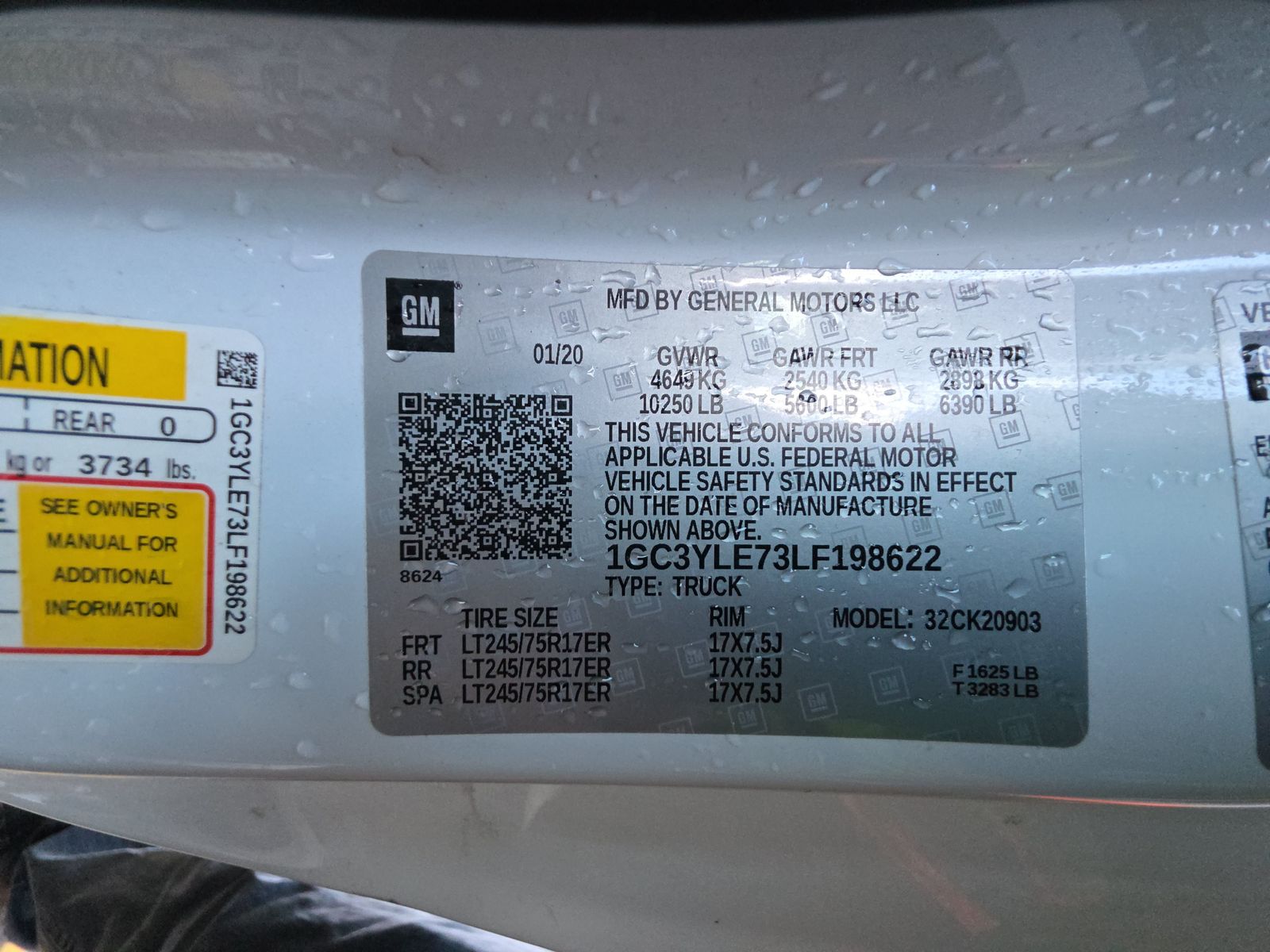 2020 Chevrolet Silverado 2500HD Work Truck AWD