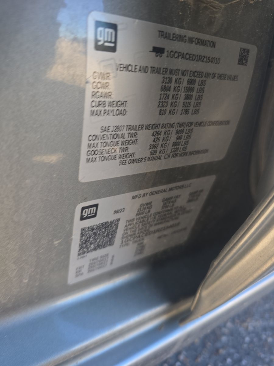 2024 Chevrolet Silverado 1500 LT RWD