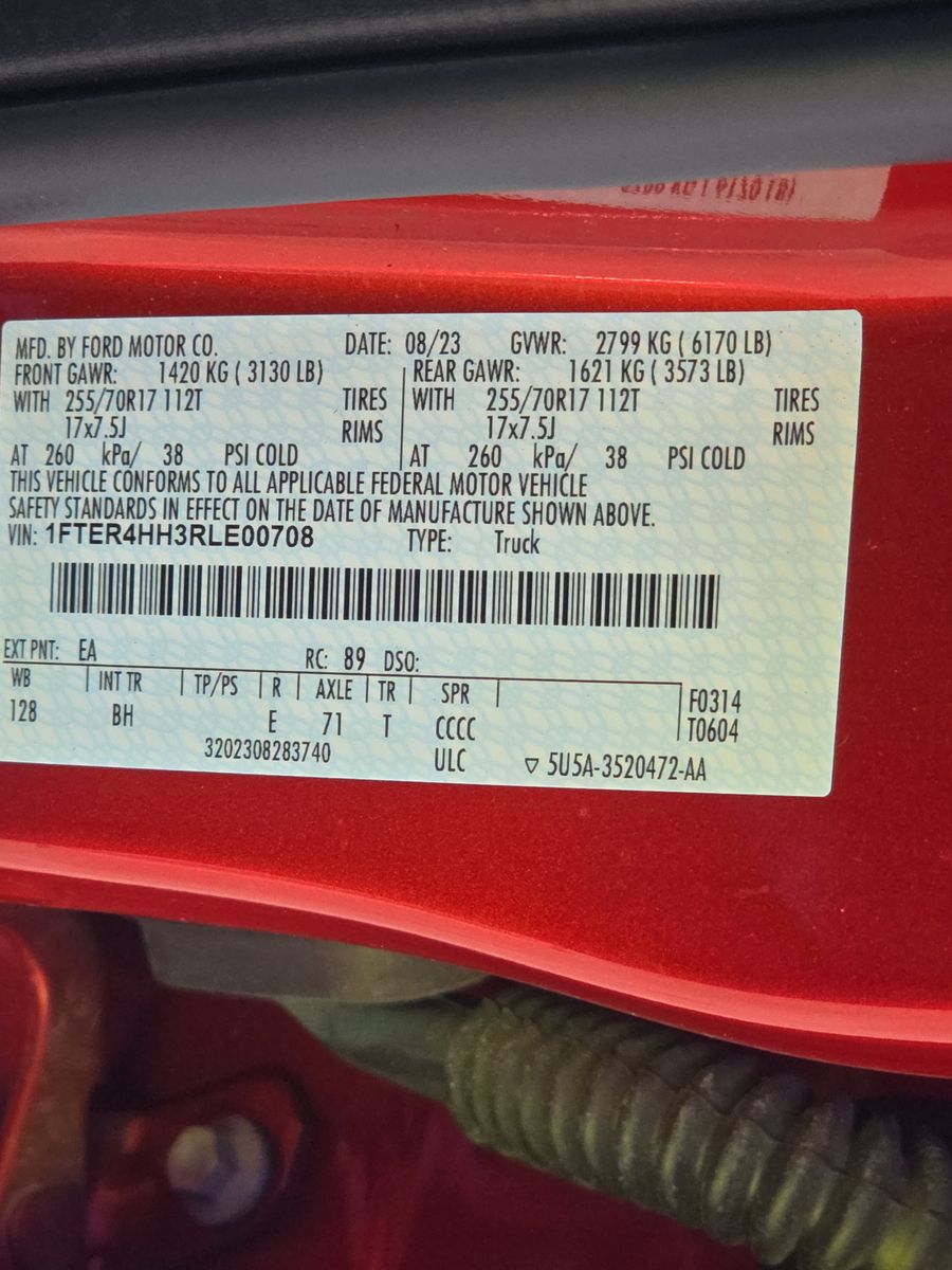 2024 Ford Ranger XLT AWD