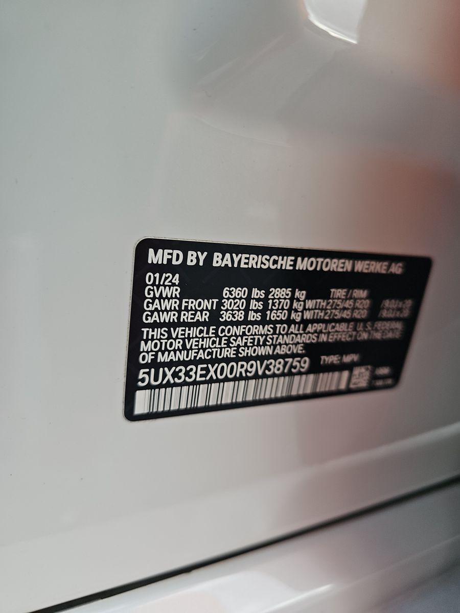 2024 BMW X6 xDrive40i AWD