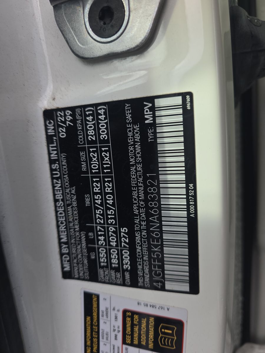 2022 Mercedes-Benz GLS GLS 450 AWD