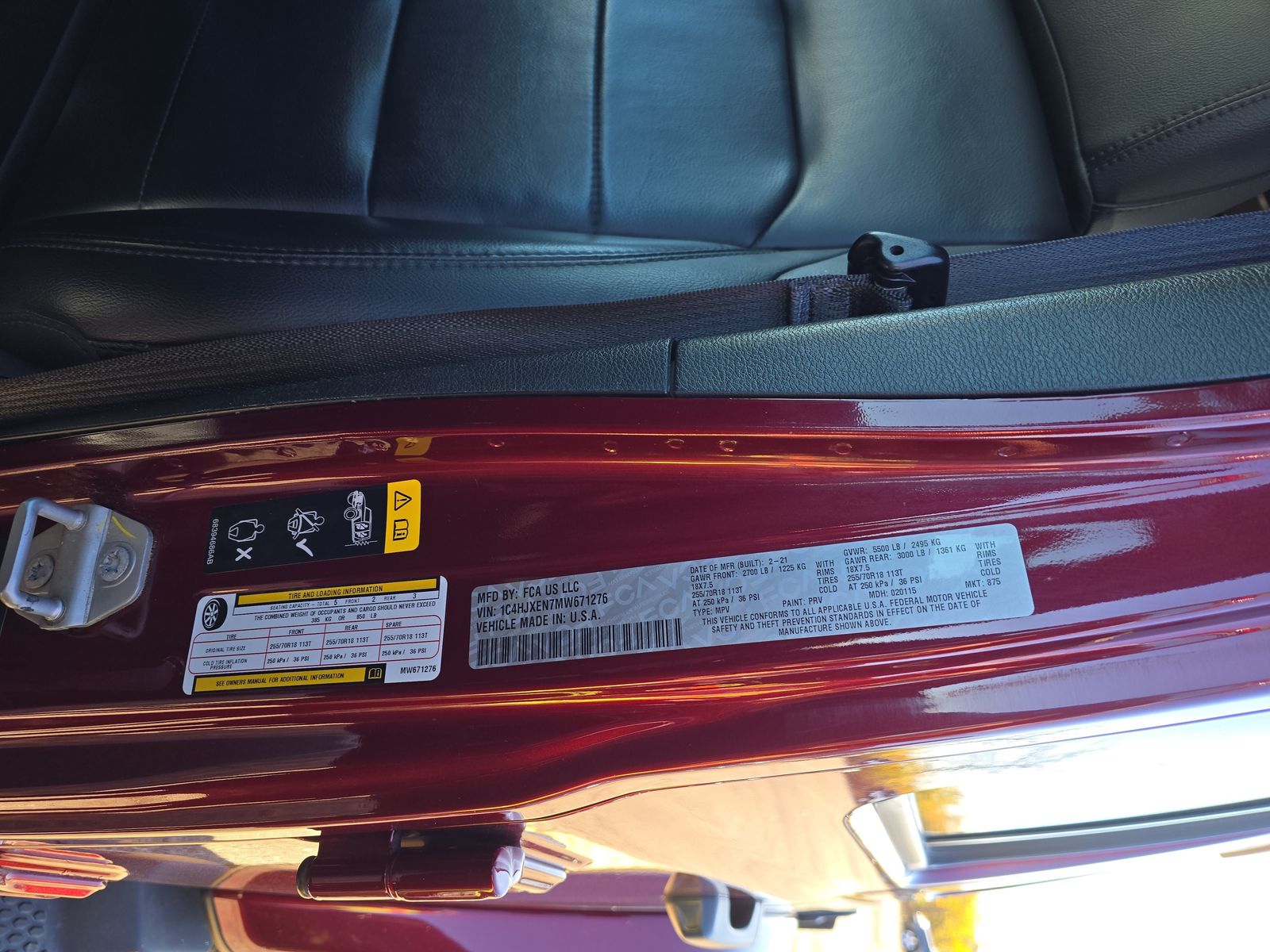 2021 Jeep Wrangler Unlimited Sahara Altitude Edition AWD