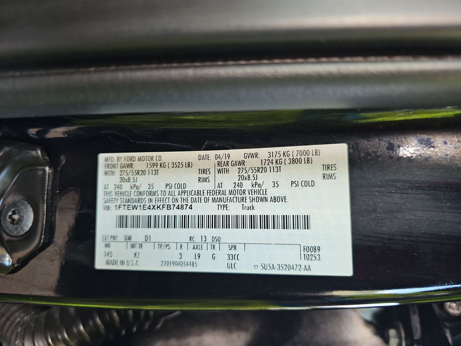 2019 Ford F-150 King Ranch AWD