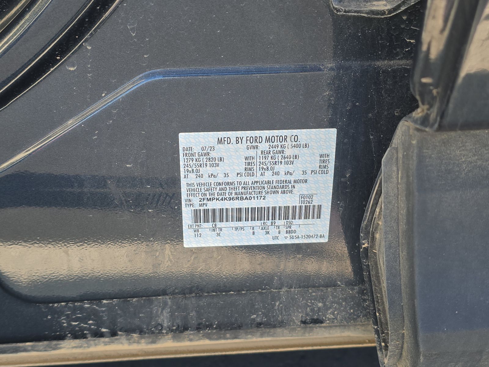 2024 Ford Edge Titanium AWD