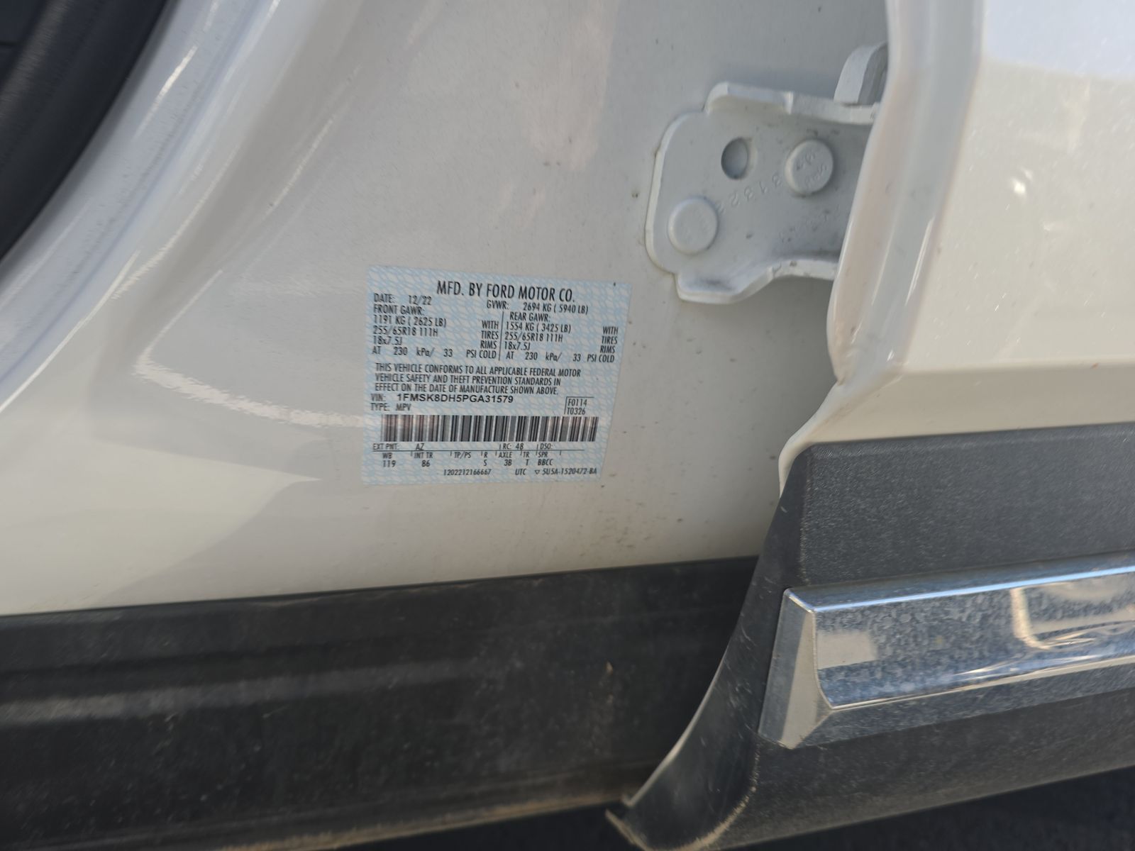 2023 Ford Explorer XLT AWD