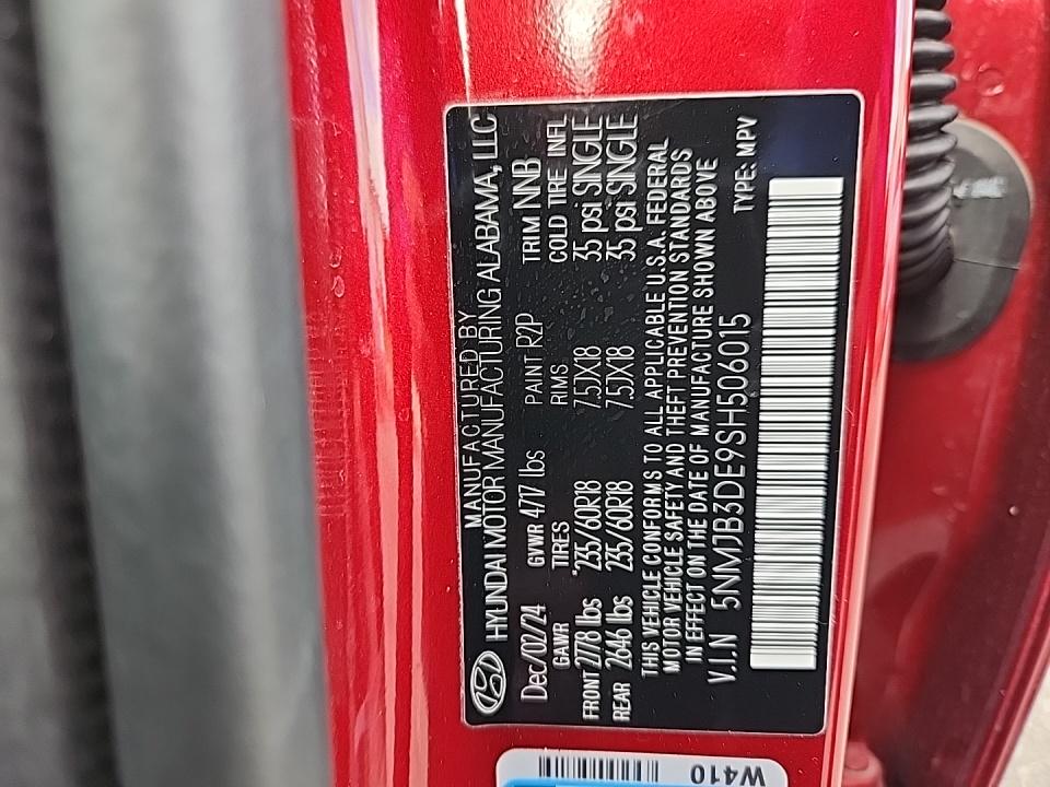 2025 Hyundai Tucson SEL FWD