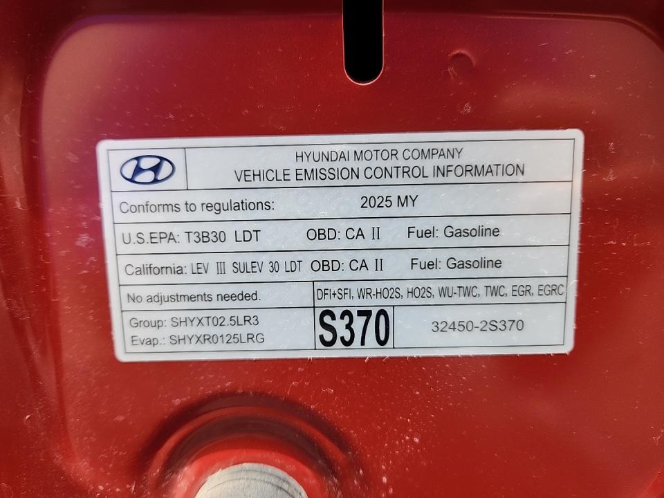 2025 Hyundai Tucson SEL FWD