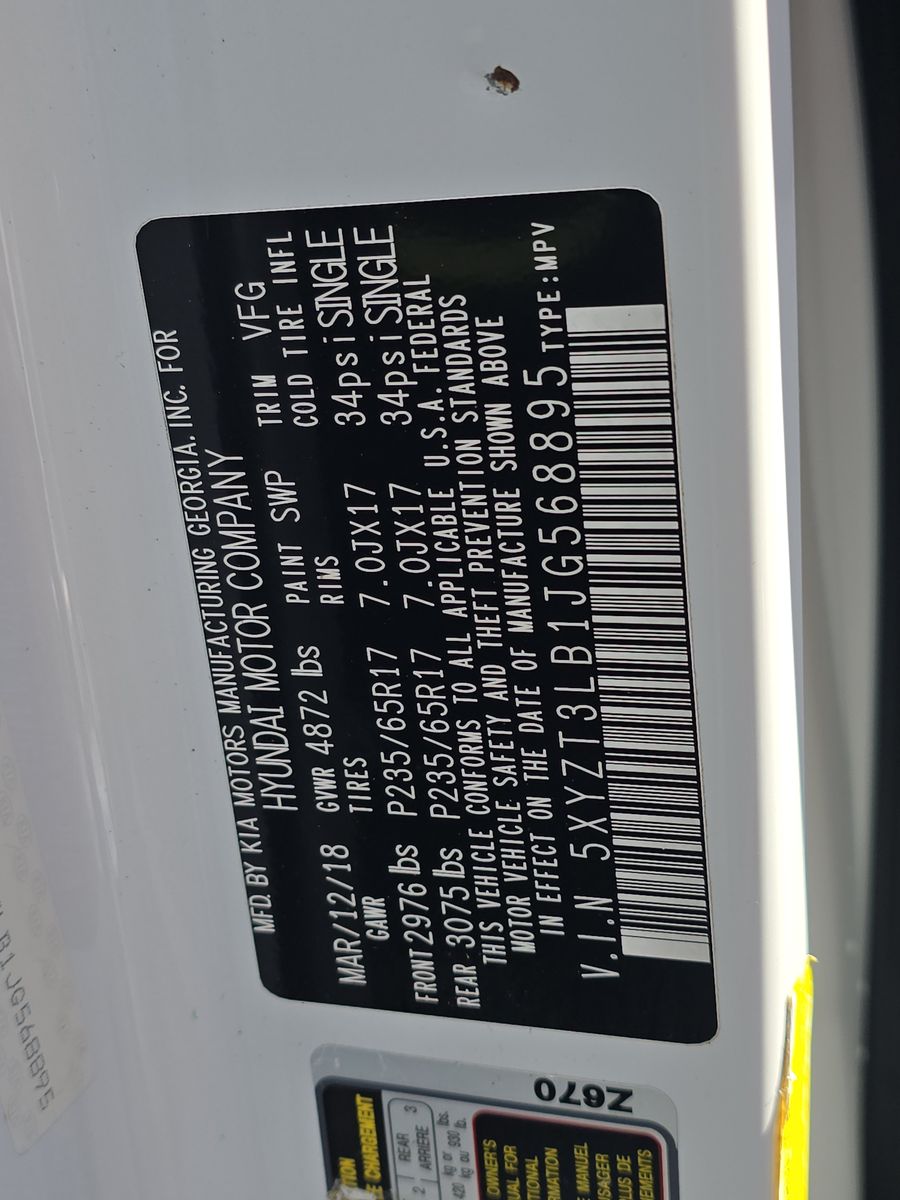 2018 Hyundai Santa Fe Sport Base FWD