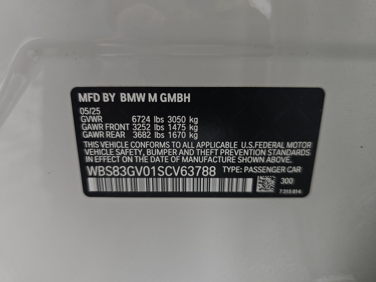 2025 BMW M5 Base AWD