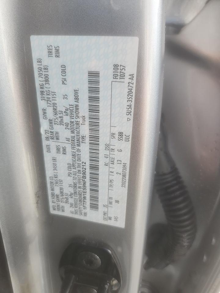 2022 Ford F-150 XL AWD