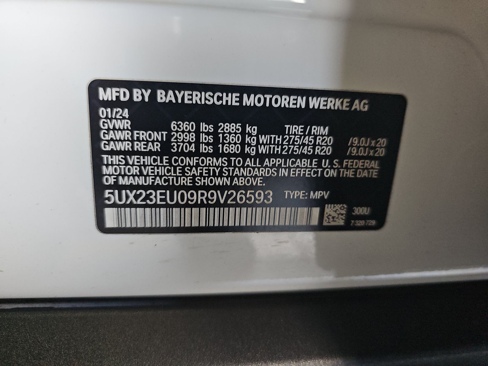 2024 BMW X5 xDrive40i AWD