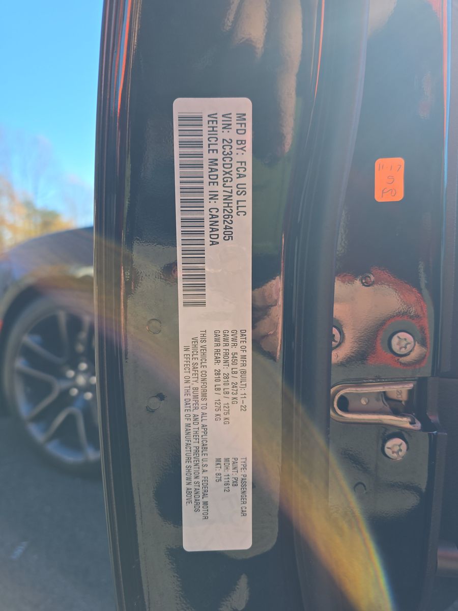 2022 Dodge Charger Scat Pack RWD