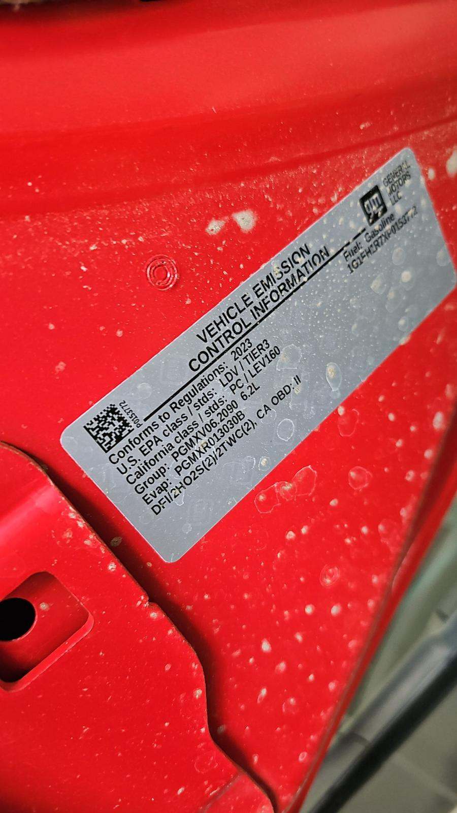 2023 Chevrolet Camaro 2SS RWD