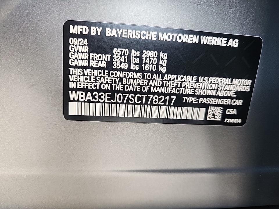 2025 BMW 7 Series 760i xDrive AWD