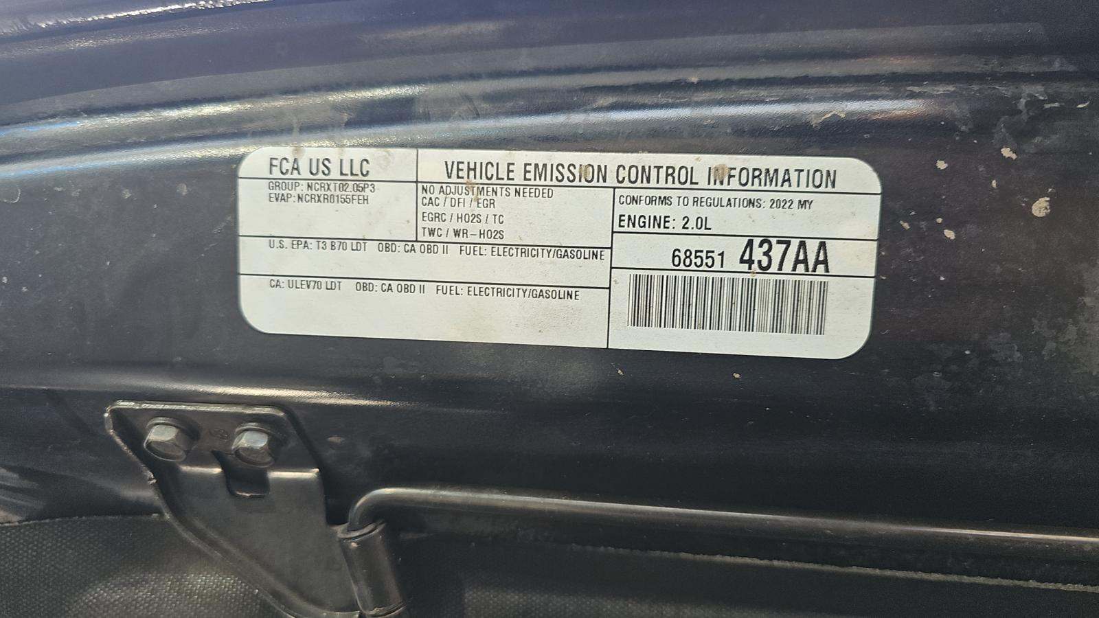 2022 Jeep Wrangler Unlimited 4xe Sahara AWD