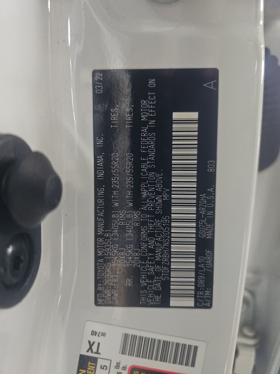 2022 Toyota Highlander Platinum AWD