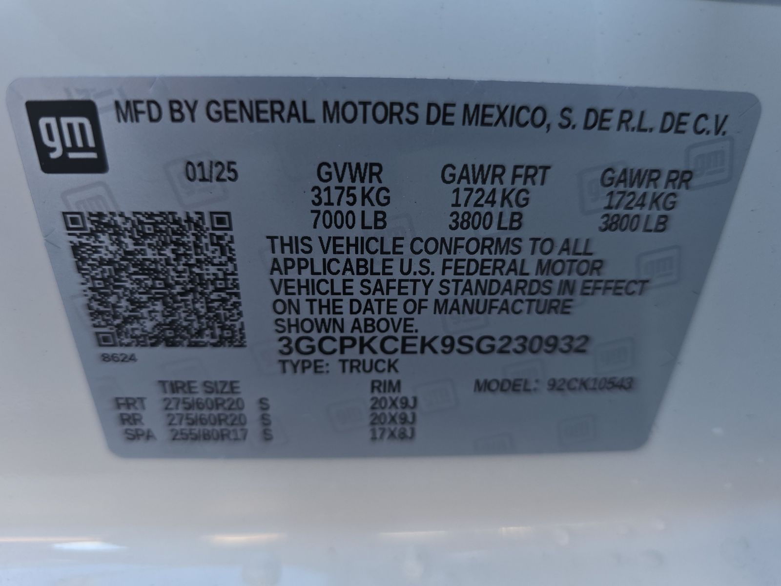 2025 Chevrolet Silverado 1500 Custom Trail Boss AWD