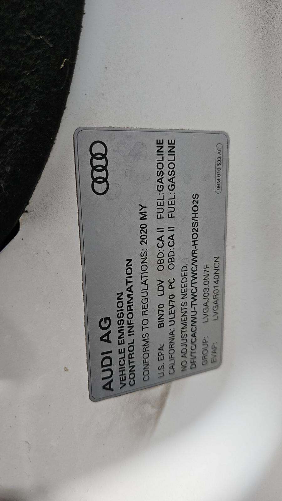 2020 Audi SQ5 Prestige AWD