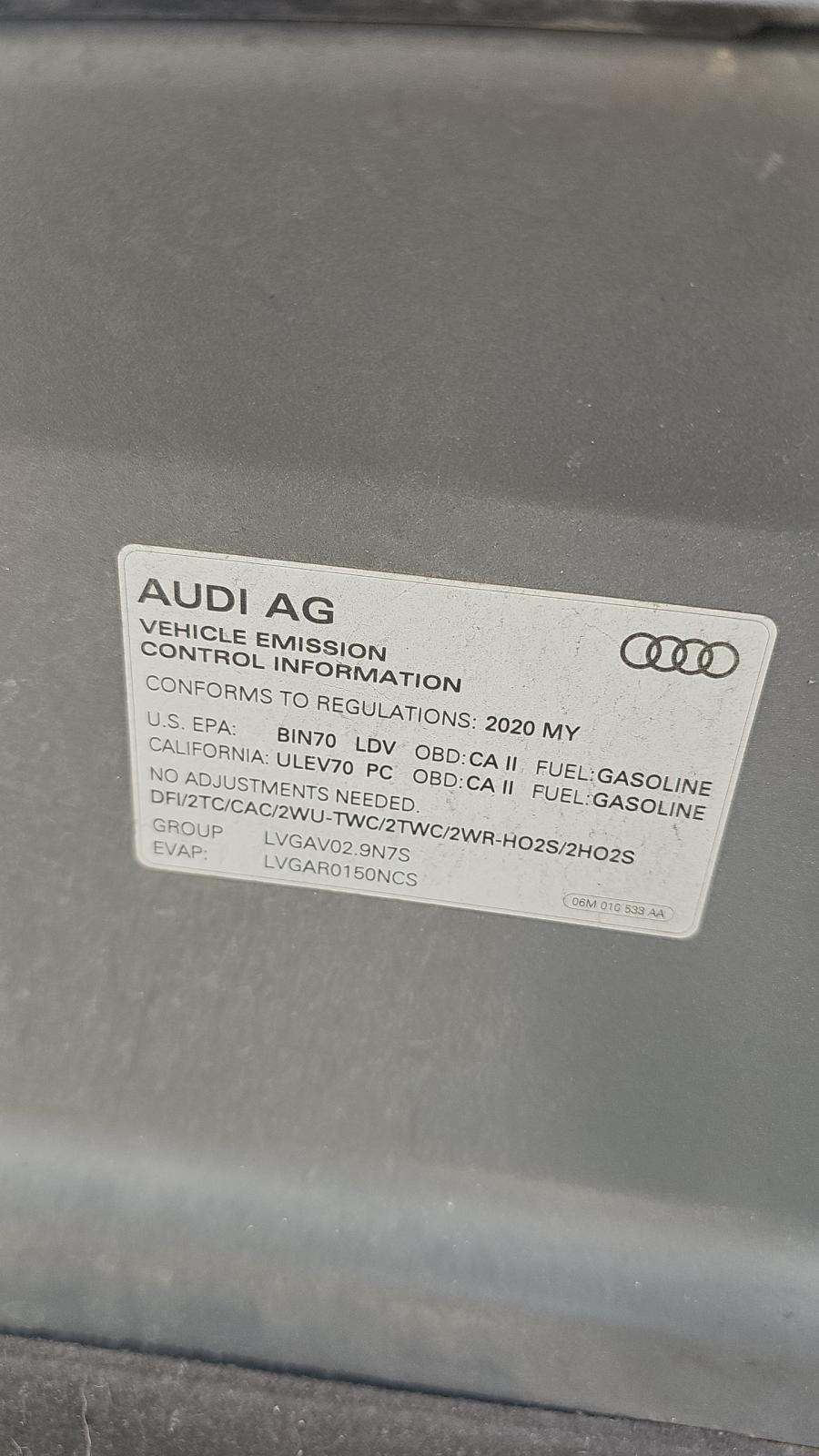 2020 Audi S7 Prestige AWD