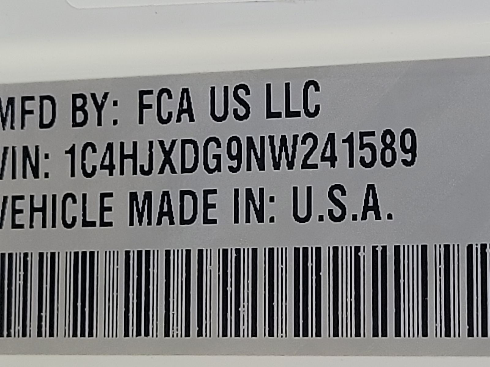 2022 Jeep Wrangler Unlimited Sport AWD