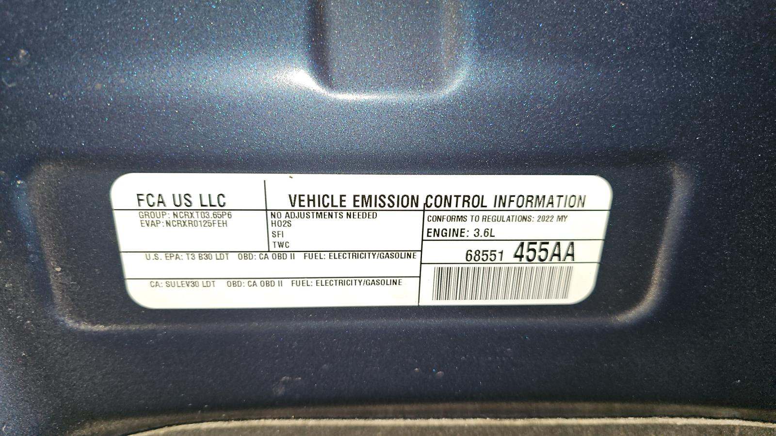 2022 Chrysler Pacifica Hybrid Pinnacle FWD