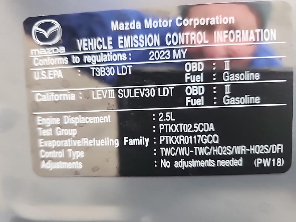 2023 MAZDA CX-5 2.5 S Carbon Edition AWD