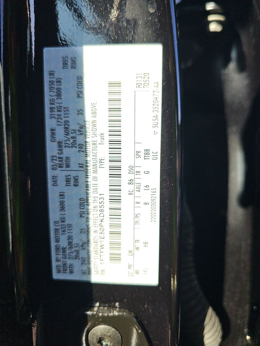 2023 Ford F-150 Lariat AWD