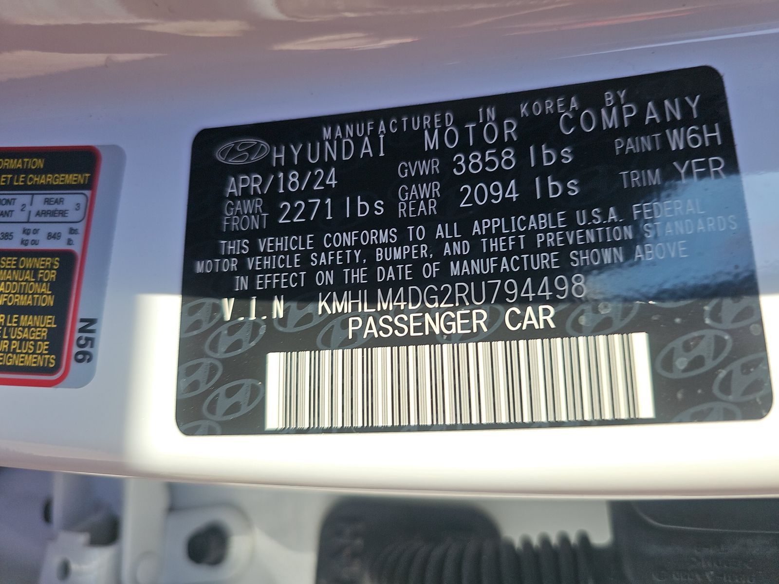 2024 Hyundai Elantra SEL FWD