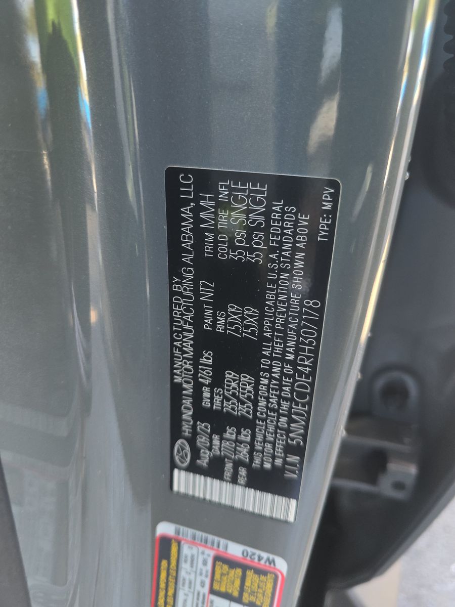 2024 Hyundai Tucson Limited AWD